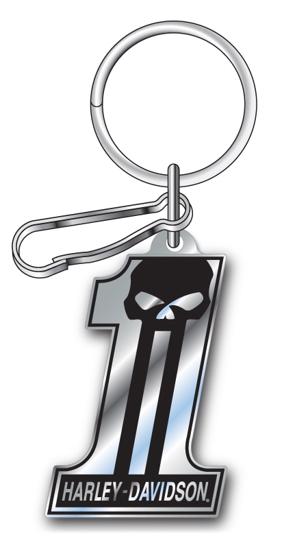 licentie chirurg bewonderen Harley-Davidson® #1 Skull KeychainHarley-Davidson® #1 Skull Keychain