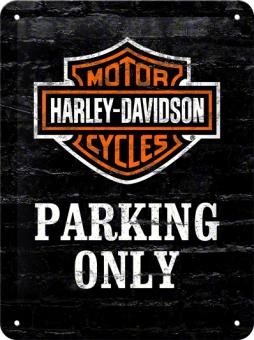 Harley-Davidson® Harley-Davidson Parking Only 30x21 cm