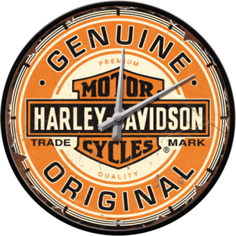 Harley-Davidson® Wall Clock - Genuine Original