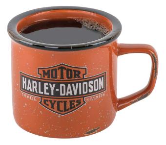 Harley-Davidson®trademark Logo Campffire Mug