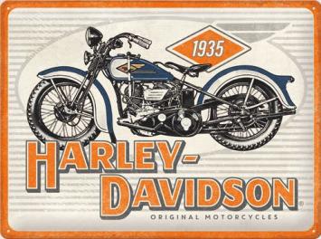 Harley-Davidson tin sign