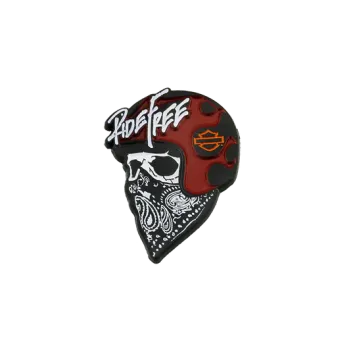 Harley-Davidson® Ride Free Skull Pin