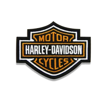 Harley-Davidson® Embleem Bar & Shield Orange S