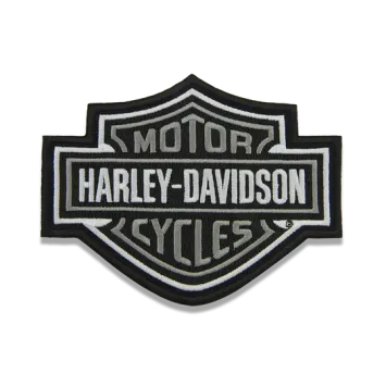 Harley-Davidson® Embleem Bar & Shield B&W L