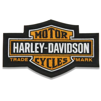 Harley-Davidson® Trademark Bar & Shield Orange L