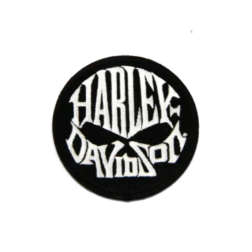 Harley-Davidson® Embleem Skull Text